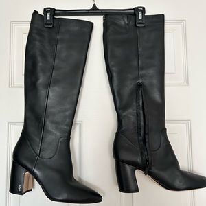 Edelman knee-high heeled boots size 9